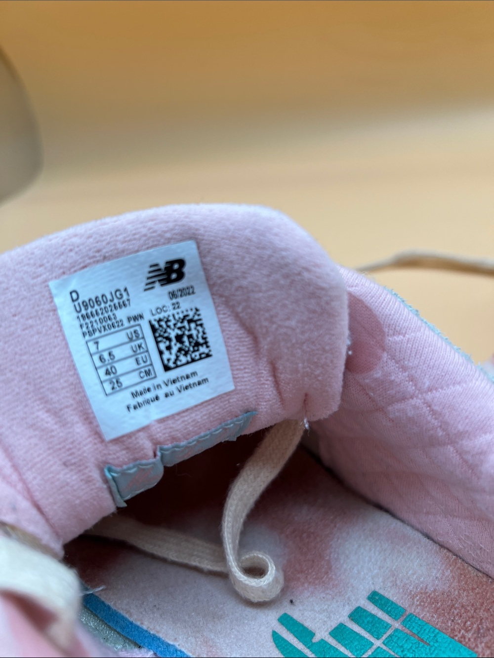 Joe Freshgoods x New Balance 9060 'Baby Shower Blue' Size 7 men U9060JG1 JFG - Picture 11 of 11